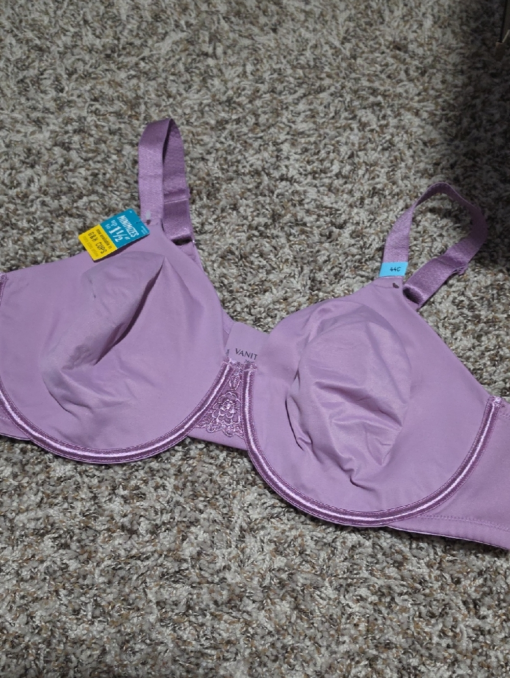 Vanity Fair Dusty Lavender Underwire Full Coverage Bra
